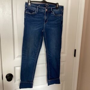 WHBM Cropped  Slim Jeans Size 2
